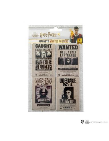 Pack Imanes Harry Potter Los más Buscados CineReplicas