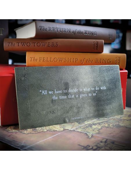 Placa Metálica El Señor de los Anillos Compañía - Edición Limitada - The Lord Of The Rings