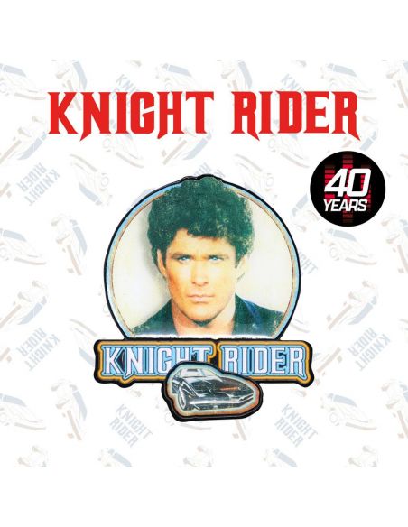 Chapa El Coche Fantástico 40 aniversario - Edición Limitada