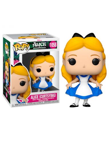 FUNKO POP! Alicia Reverencia 1058 - Alicia en el País de las Maravillas