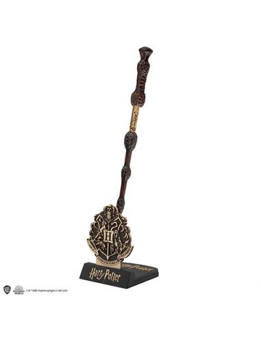 Varita de Sauco Bolígrafo con Soporte Albus Dumbledore - Harry Potter