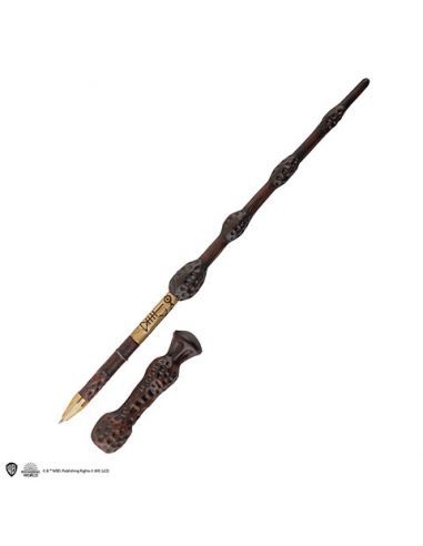 Varita de Sauco Bolígrafo con Soporte Albus Dumbledore - Harry Potter