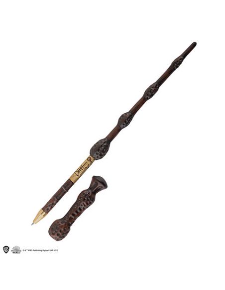 Varita de Sauco Bolígrafo con Soporte Albus Dumbledore - Harry Potter