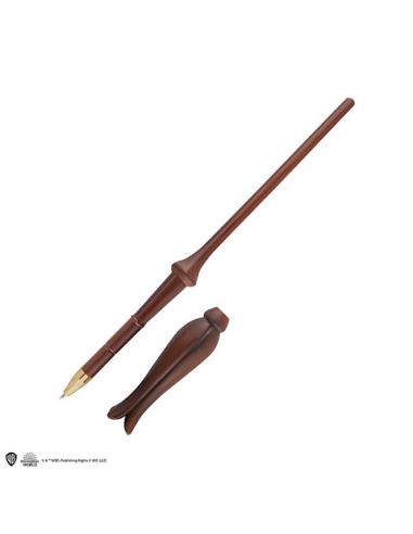 Varita Luna Lovegood Bolígrafo con Soporte - Harry Potter