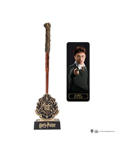 Varita Harry Potter Bolígrafo con Soporte - Harry Potter