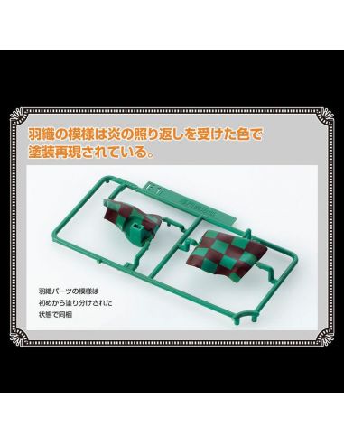 Figura Tanjiro Kamado (HINOKAMI KAGURA) Model Kit Demon Slayer - Kimetsu no Yaiba - Demon Slayer