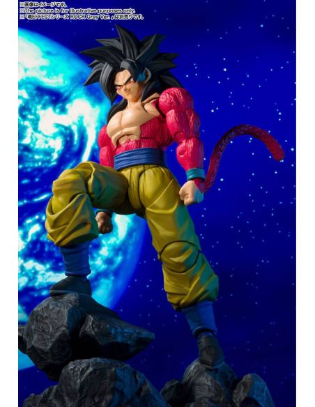 Figura Super Saiyan 4 Son Goku 15 cm - S.H. Figuarts - Dragon Ball