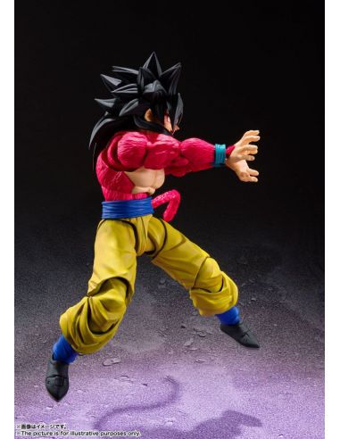 Figura Super Saiyan 4 Son Goku 15 cm - S.H. Figuarts - Dragon Ball