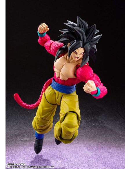 Figura Super Saiyan 4 Son Goku 15 cm - S.H. Figuarts - Dragon Ball