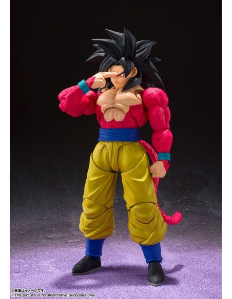 Figura Super Saiyan 4 Son Goku 15 cm - S.H. Figuarts - Dragon Ball