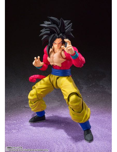Figura Super Saiyan 4 Son Goku 15 cm - S.H. Figuarts - Dragon Ball