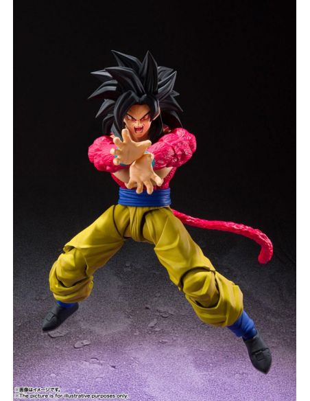 Figura Super Saiyan 4 Son Goku 15 cm - S.H. Figuarts - Dragon Ball