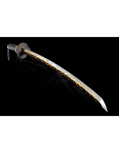Réplica Proplica 1/1 Espada Nichirin (Zenitsu Agatsuma) 88 cm - Demon Slayer