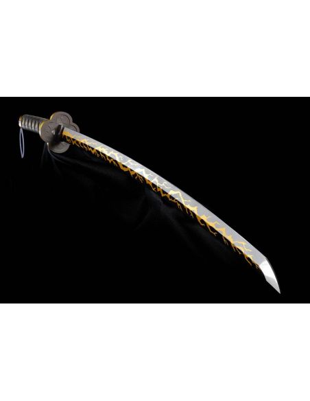 Réplica Proplica 1/1 Espada Nichirin (Zenitsu Agatsuma) 88 cm - Demon Slayer