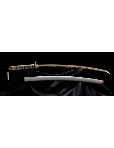 Réplica Proplica 1/1 Espada Nichirin (Zenitsu Agatsuma) 88 cm - Demon Slayer