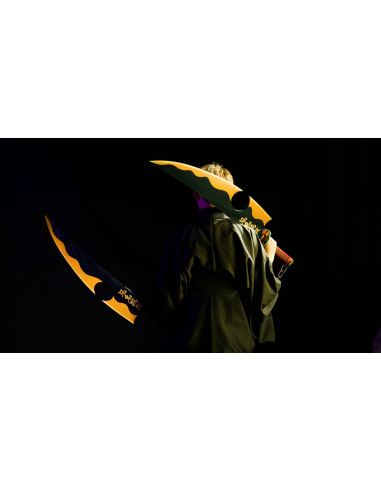 Réplica Proplica 1/1 Espadas Nichirin (Tengen Uzui) 110 cm - Demon Slayer