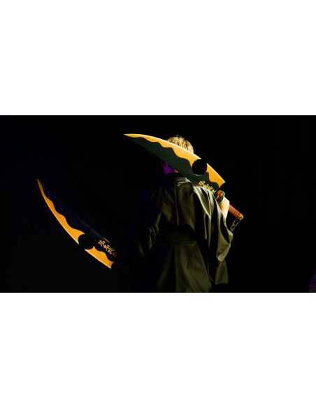 Réplica Proplica 1/1 Espadas Nichirin (Tengen Uzui) 110 cm - Demon Slayer