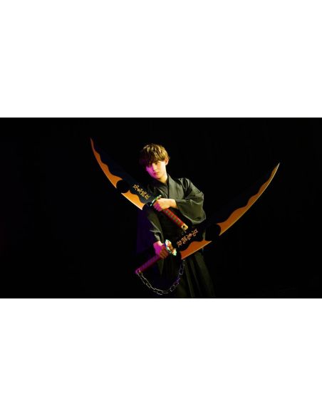 Réplica Proplica 1/1 Espadas Nichirin (Tengen Uzui) 110 cm - Demon Slayer