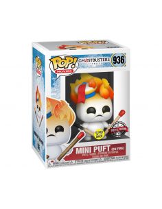 POP! & Tee Set de Minifigura y Camiseta Stay Puft Quality Marshmallows - Los Cazafantasmas 2