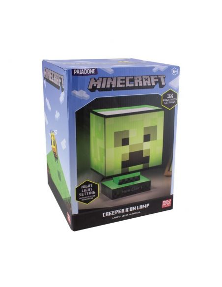 Lámpara Minecraft Creeper - Minecraft