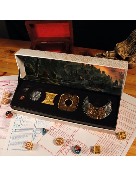 Pack de 6 Monedas Dungeons & Dragons - Edición Limitada - D&D