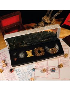 Pack de 6 Monedas Dungeons & Dragons - Edición Limitada - D&D 2