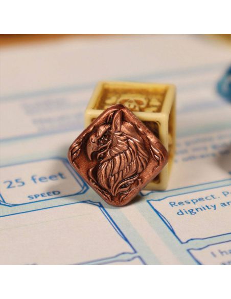 Pack de 6 Monedas Dungeons & Dragons - Edición Limitada - D&D