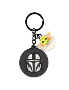 Llavero Baby Yoda & Mando - The Mandalorian - Star Wars
