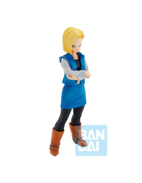 Figura Ichibansho Android 18 Android Fear Dragon Ball Z 23cm - Dragon Ball