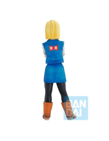 Figura Ichibansho Android 18 Android Fear Dragon Ball Z 23cm - Dragon Ball