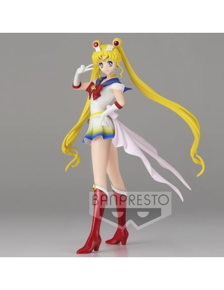 Figura Super Sailor Moon ver.B Glitter Glamours Pretty Guardian Eternal the Movie Sailor Moon 23 cm
