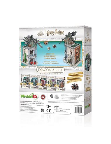 Puzzle 3D Banco Gringotts 300 pcs - Harry Potter