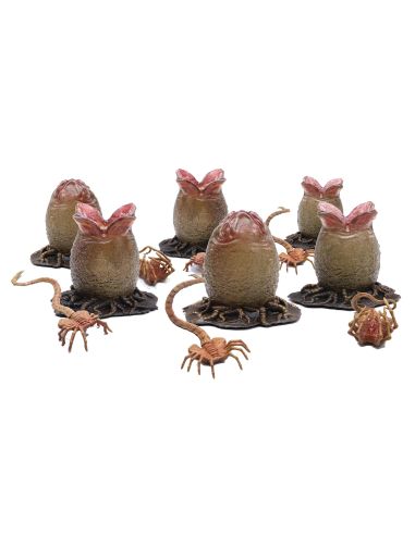 Set de 6 Ovomorfos (Huevos Xenomorfos) - Alien