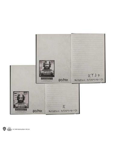 Libreta Harry Potter Tapa dura y Marcapáginas Sirius Black - Harry Potter