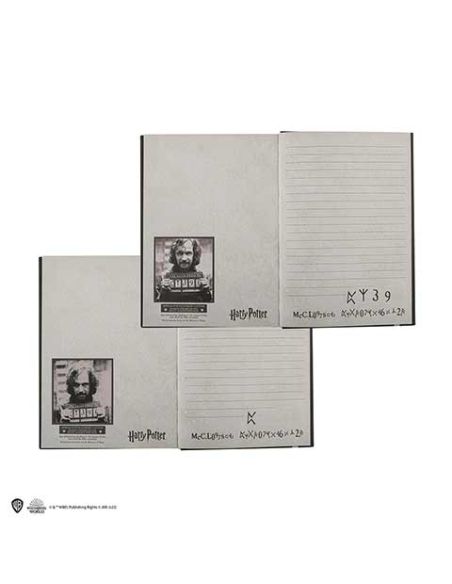 Libreta Harry Potter Tapa dura y Marcapáginas Sirius Black - Harry Potter