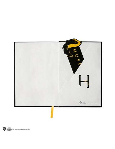 Libreta Harry Potter Tapa dura y Marcapáginas Hufflepuff - Harry Potter