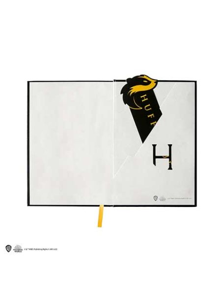 Libreta Harry Potter Tapa dura y Marcapáginas Hufflepuff - Harry Potter