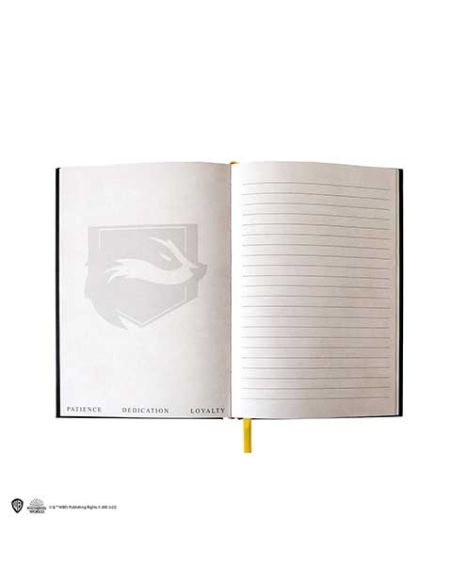 Libreta Harry Potter Tapa dura y Marcapáginas Hufflepuff - Harry Potter