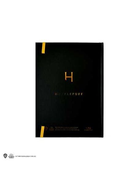 Libreta Harry Potter Tapa dura y Marcapáginas Hufflepuff - Harry Potter