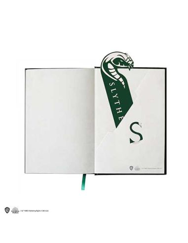 Libreta Harry Potter Tapa dura y Marcapáginas Slytherin - Harry Potter