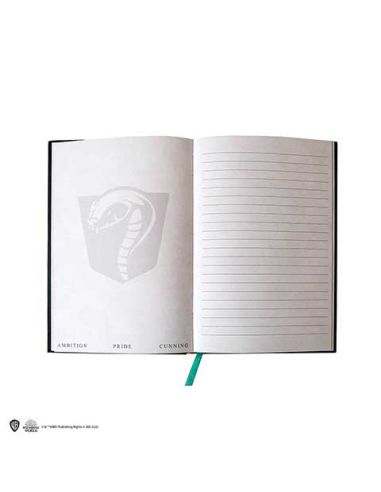 Libreta Harry Potter Tapa dura y Marcapáginas Slytherin - Harry Potter