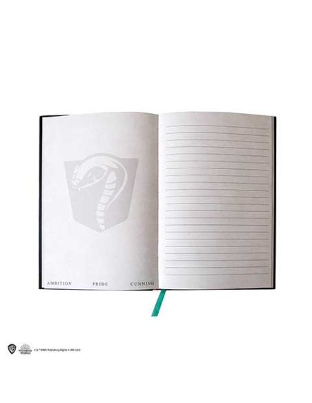 Libreta Harry Potter Tapa dura y Marcapáginas Slytherin - Harry Potter