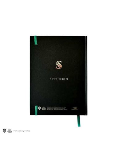 Libreta Harry Potter Tapa dura y Marcapáginas Slytherin - Harry Potter