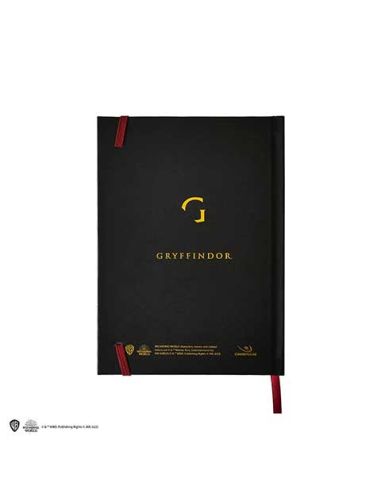 Libreta Harry Potter Tapa dura y Marcapáginas Gryffindor - Harry Potter