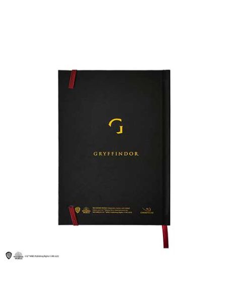Libreta Harry Potter Tapa dura y Marcapáginas Gryffindor - Harry Potter