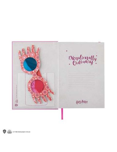 Libreta Harry Potter Tapa dura y Marcapáginas Luna Lovegood- Harry Potter