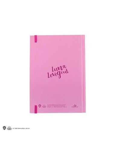 Libreta Harry Potter Tapa dura y Marcapáginas Luna Lovegood- Harry Potter