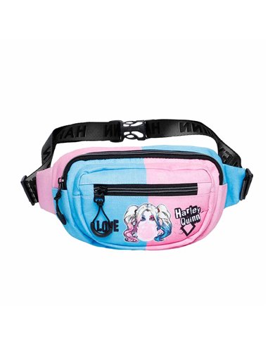 Harley Quinn Bad Girl Riñonera Glaze, Rosa
