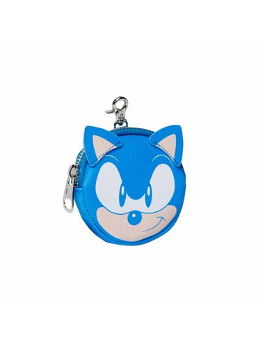 Sega-Sonic Speed Monedero Cookie, Azul