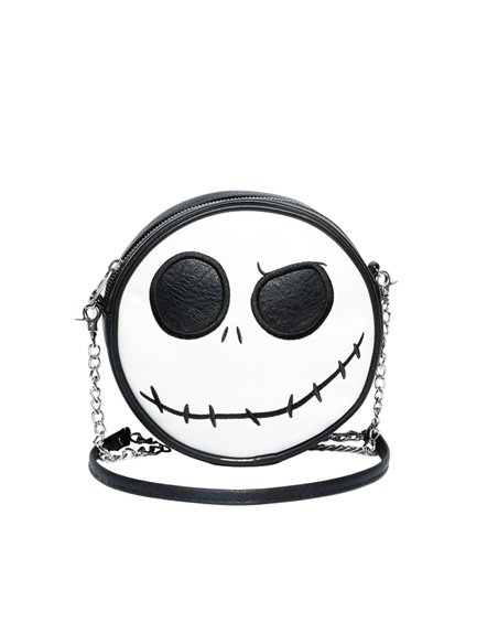 Pesadilla Antes de Navidad Jack Bolso Redondo, Negro
